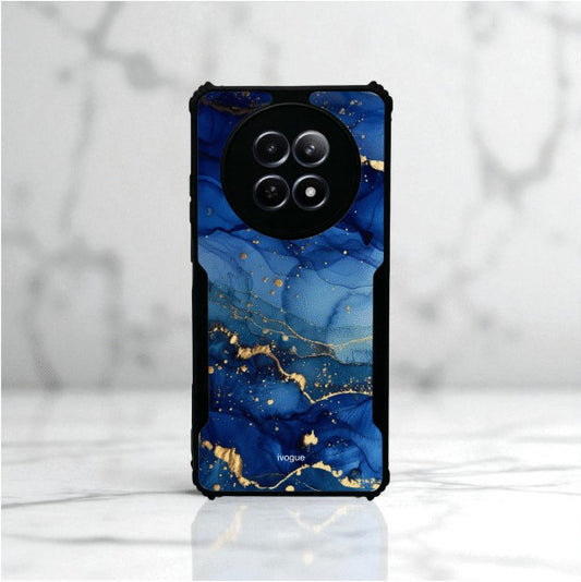 Blue Opulence Mobile Cover For Realme Narzo 70X