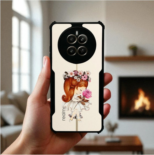 Flower Girl Mobile Cover For Realme Narzo 70