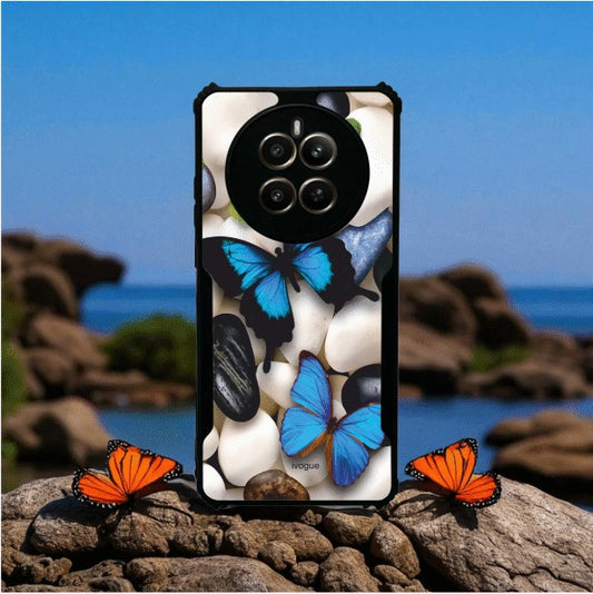 Blue Wings Beauty Mobile Cover For Realme Narzo 70