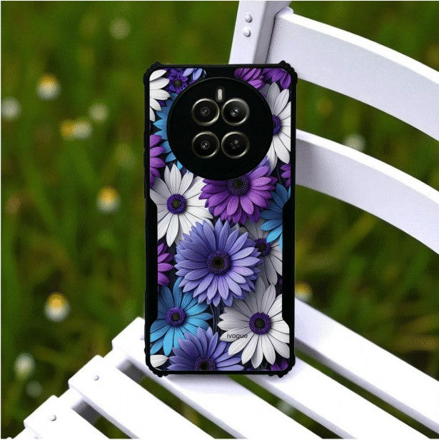 Violet Bloom Mobile Cover For Realme Narzo 70
