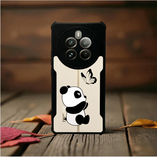 Panda and Butterfly Mobile Cover For Realme P1 Pro