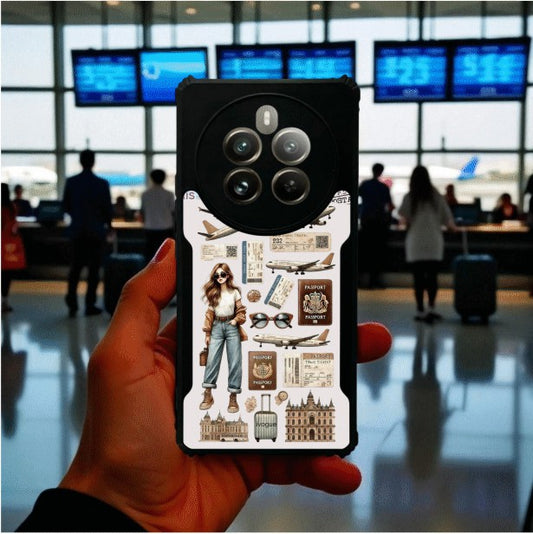 Travel Girl Vibes Mobile Cover For REALME 12 PRO