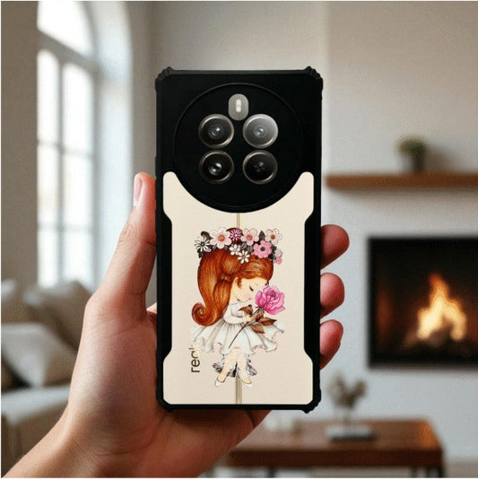 Flower Girl Mobile Cover For Realme P1 Pro