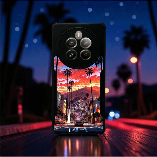 Palm City Nights Mobile Cover For Realme P1 Pro