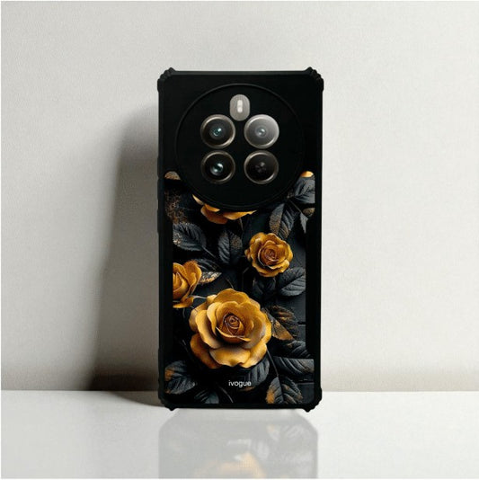 Golden Rose Mobile Cover For REALME 12 PRO