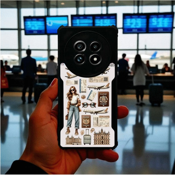 Travel Girl Vibes Mobile Cover For Realme 13 Pro Plus