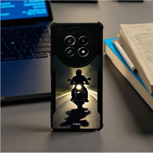 Bike Rider Mobile Cover For REALME 14 Pro Lite
