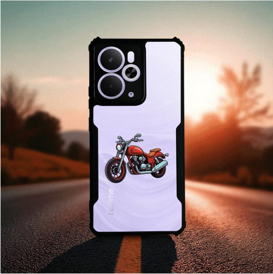 Bike Mobile Cover For Realme 14T