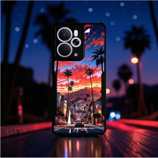 Palm City Nights Mobile Cover For Realme 14T