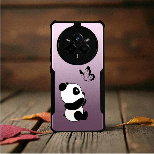 Panda and Butterfly Mobile Cover For REALME 14 Pro Plus