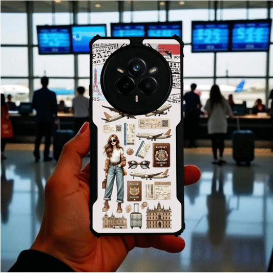 Travel Girl Vibes Mobile Cover For REALME 14 Pro