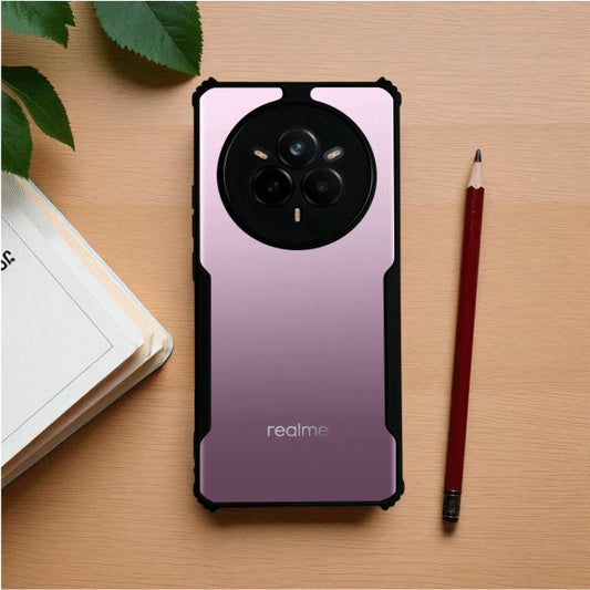 ipackey Clear Mobile Cover For REALME 14 Pro Plus