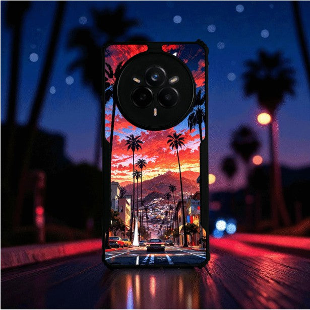 Palm City Nights Mobile Cover For REALME 14 Pro Plus