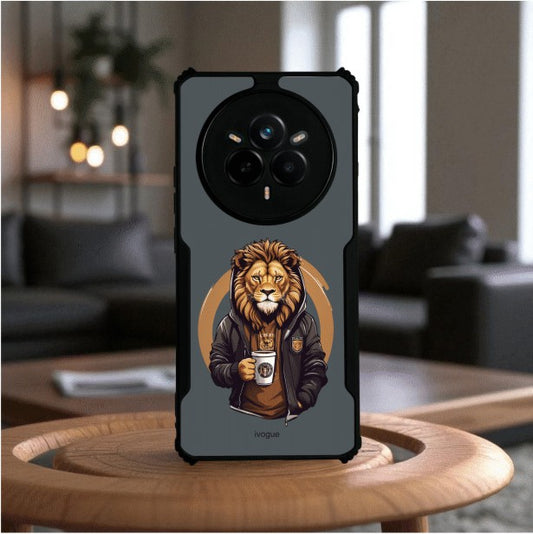 Stylish Lion Mobile Cover For REALME 14 Pro Plus
