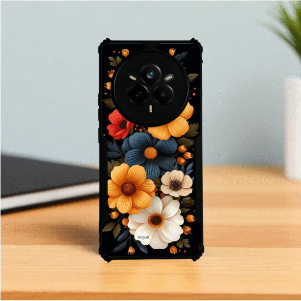 Retro Petals Mobile Cover For REALME 14 Pro Plus
