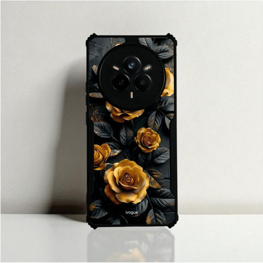 Golden Rose Mobile Cover For REALME 14 Pro Plus