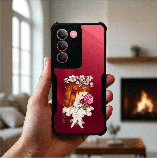 Flower Girl Mobile Cover For Realme 14x