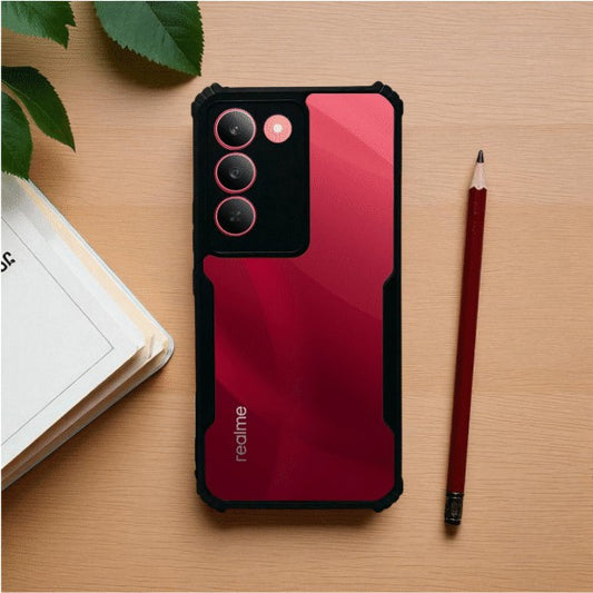 ipackey Clear Mobile Cover For Realme 14x
