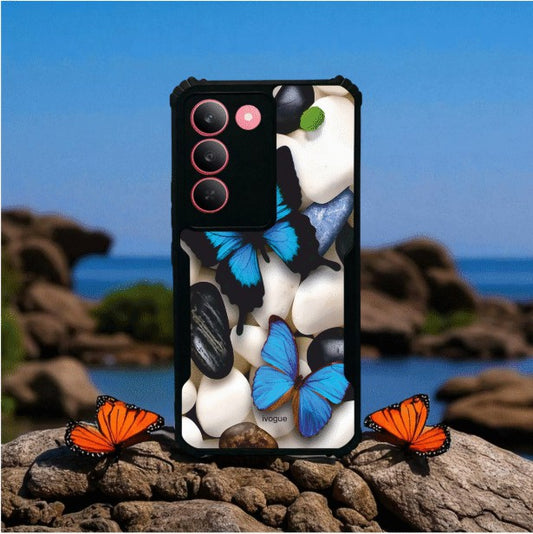 Blue Wings Beauty Mobile Cover For Realme 14x