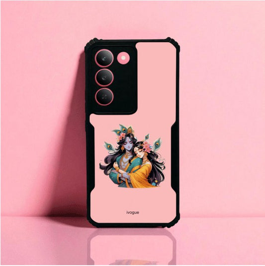 Radha Krishna Bliss Mobile Cover For Realme 14x
