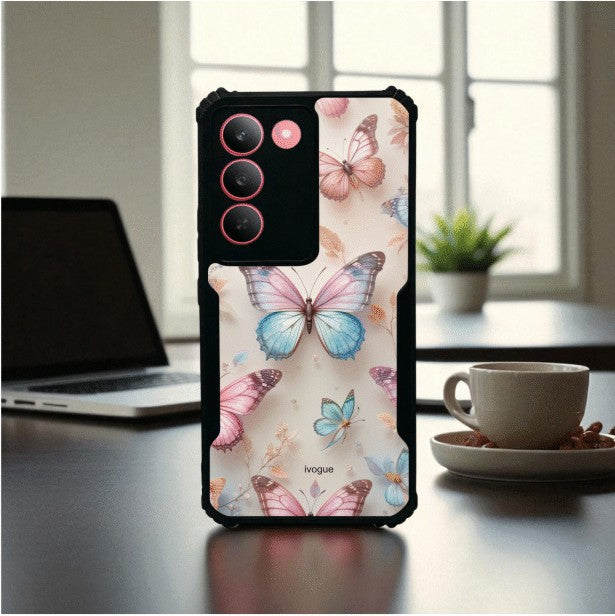 Butterfly Bloom Mobile Cover For REALME P3X