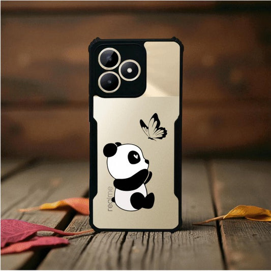 Panda and Butterfly Mobile Cover For REALME C53
