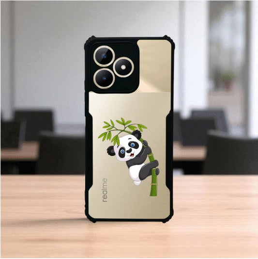 Panda and Tree Mobile Cover For REALME NARZO N53
