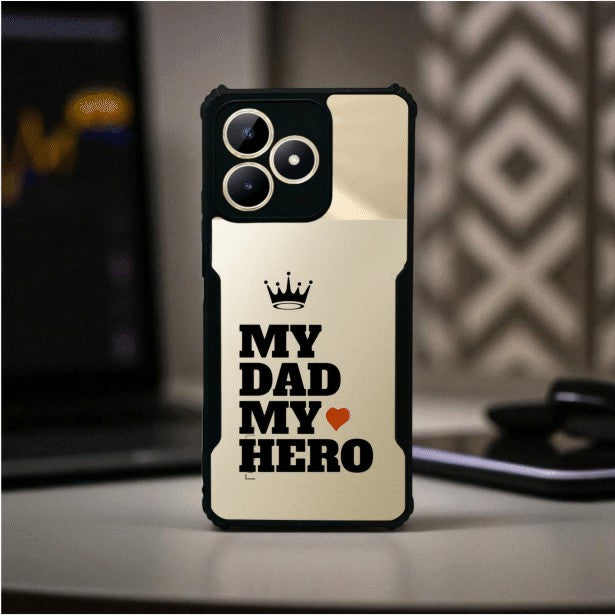 My Dad My Hero Mobile Cover For REALME C53