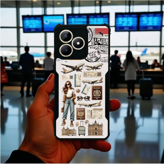 Travel Girl Vibes Mobile Cover For REALME C53