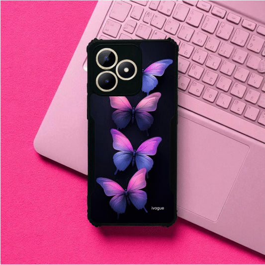 Galaxy Butterflies Mobile Cover For REALME NARZO N53