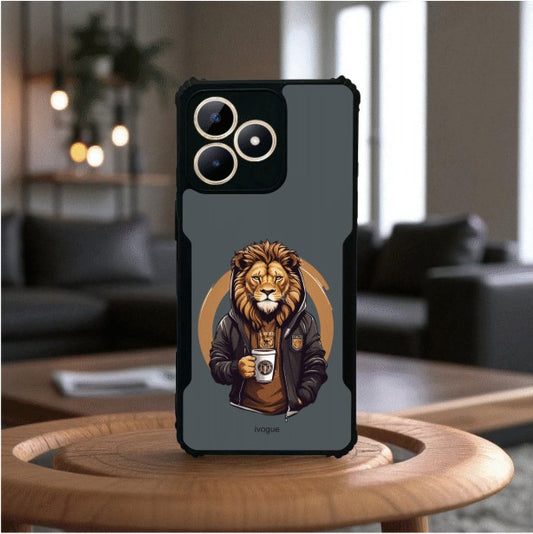 Stylish Lion Mobile Cover For REALME C53