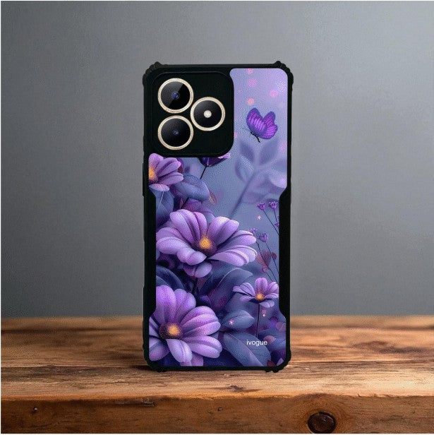 Purple Serenity Mobile Cover For REALME NARZO N53