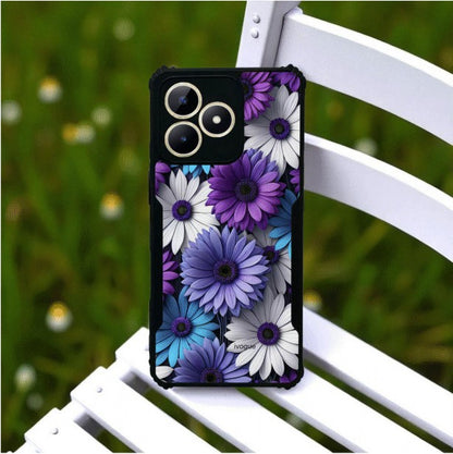 Violet Bloom Mobile Cover For REALME NARZO N53
