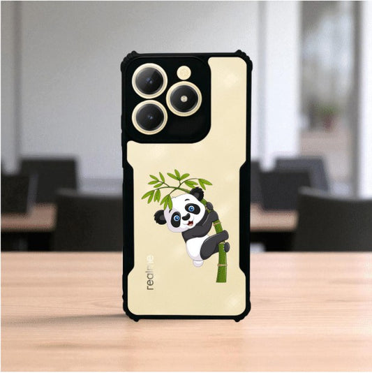 Panda and Tree Mobile Cover For Realme C61