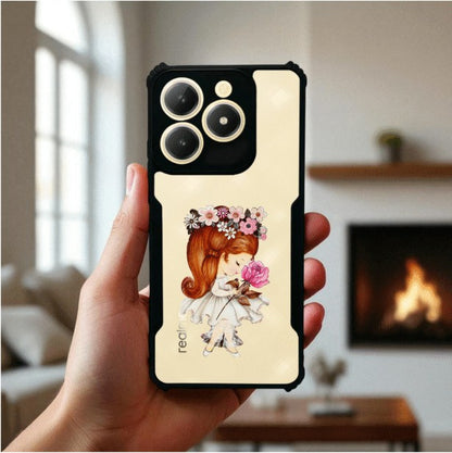 Flower Girl Mobile Cover For Realme C61