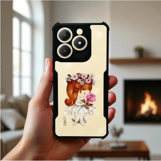 Flower Girl Mobile Cover For Realme C61