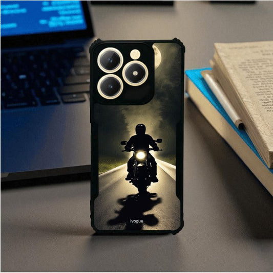 Bike Rider Mobile Cover For Realme C61