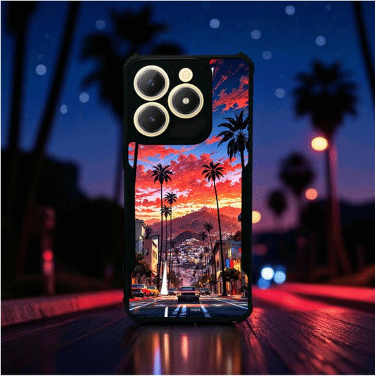 Palm City Nights Mobile Cover For Realme C61