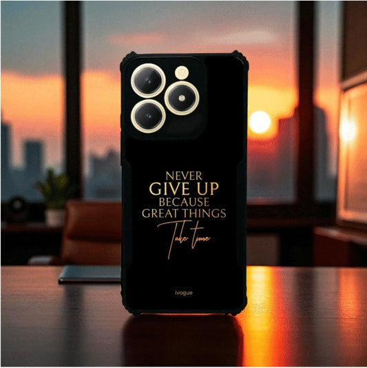 Never Give Up Mobile Cover For Realme C61