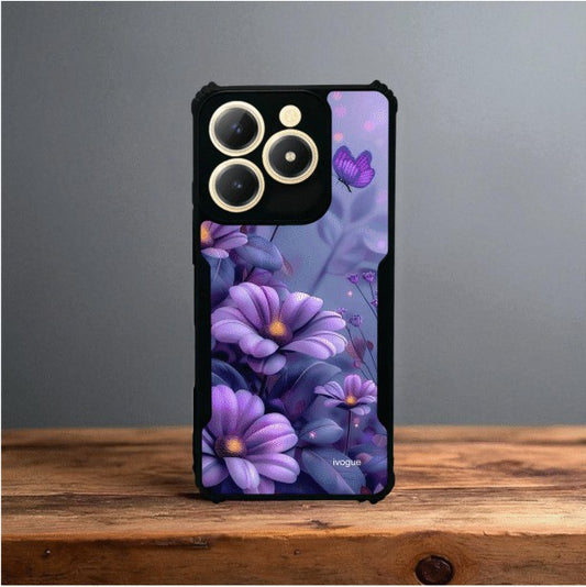 Purple Serenity Mobile Cover For Realme C61