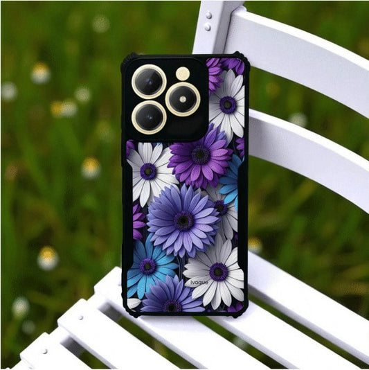Violet Bloom Mobile Cover For Realme C61