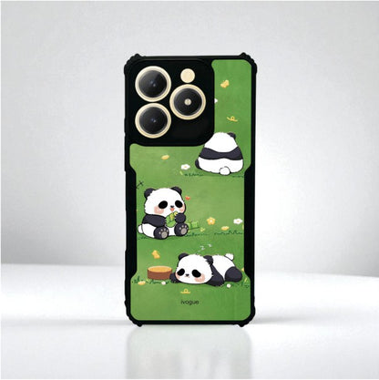 Panda Playground Mobile Cover For Realme C61