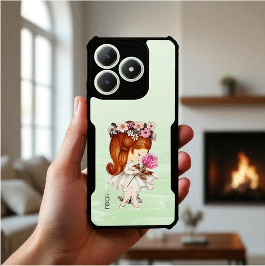 Flower Girl Mobile Cover For Realme Gt 6T