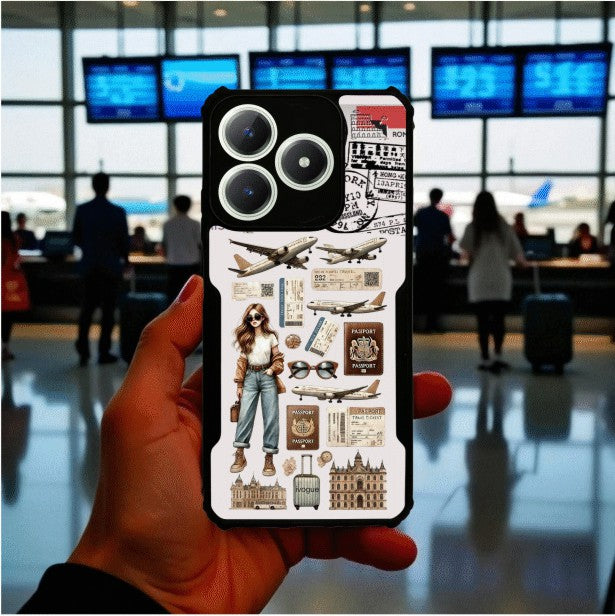 Travel Girl Vibes Mobile Cover For Realme C63