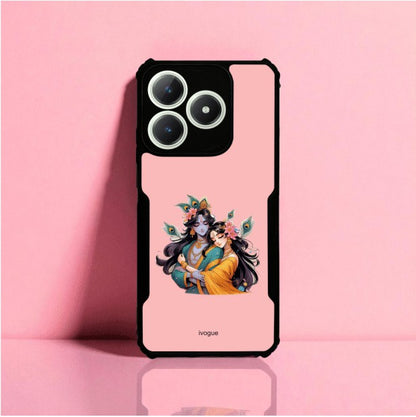 Radha Krishna Bliss Mobile Cover For Realme Gt 6T