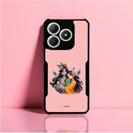 Radha Krishna Bliss Mobile Cover For Realme Gt 6T