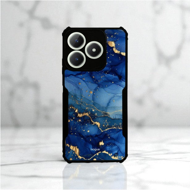 Blue Opulence Mobile Cover For Realme Narzo N63