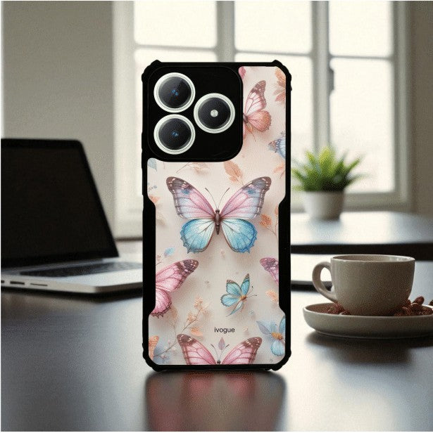 Butterfly Bloom Mobile Cover For Realme C63