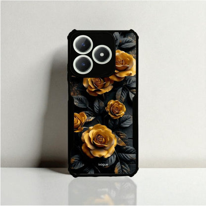 Golden Rose Mobile Cover For Realme C63