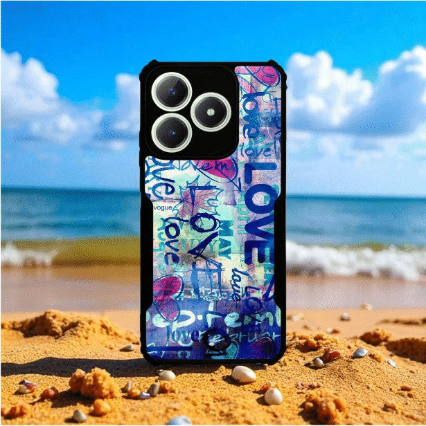 Vibe of Love Mobile Cover For Realme Narzo N63